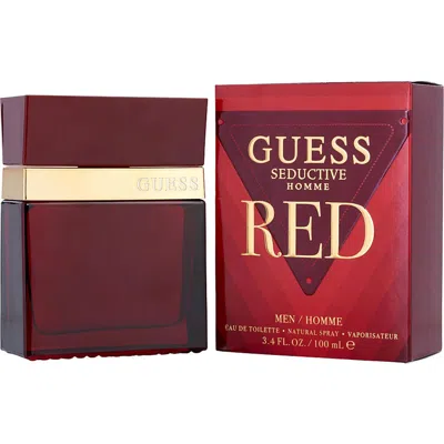 Guess 3.4 oz Seductive Homme Red Eau De Toilette Spray For Men In Multi
