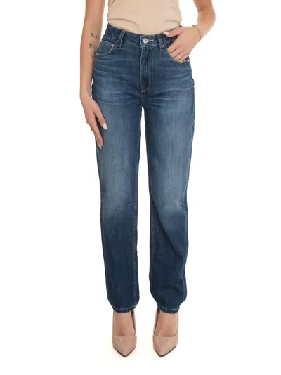 Guess 5 Pocket Denim Jeans In Medium Denim