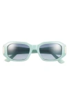 Guess 52mm Rectangular Sunglasses