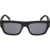 Guess 55mm Square Sunglasses In Black