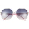 GUESS GUESS 58MM SQUARE SUNGLASSES