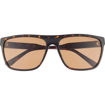 Guess 59mm Square Sunglasses In Dark Havana/brown