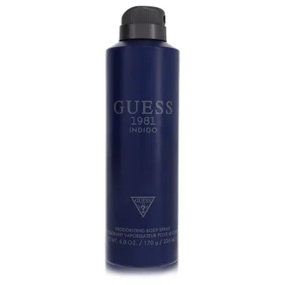 Guess 6 oz 1981 Indigo Body Spray For Men In Multi