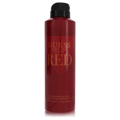 Guess 6 oz Seductive Homme Red Body Spray For Men In Multi