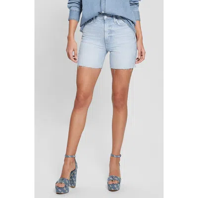 Guess '80s Pedal Cutoff Denim Shorts In The Seaside