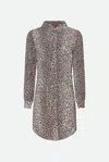 Guess Abito Chemisier In Marrone