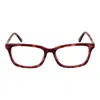 Guess Red Women Glasses Frame In Red