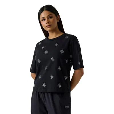 Guess Active Black Cotton T-shirt