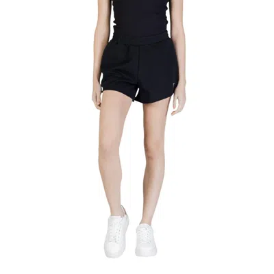 Guess Active Black Polyester Short And Mini Shorts