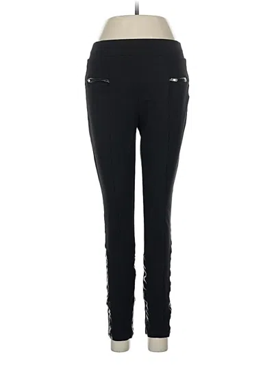 Pre-owned Guess Active Pants In Black