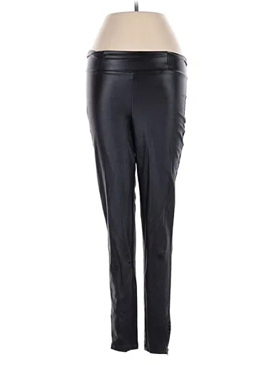 Pre-owned Guess Active Pants In Black
