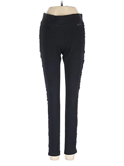 Pre-owned Guess Active Pants In Black