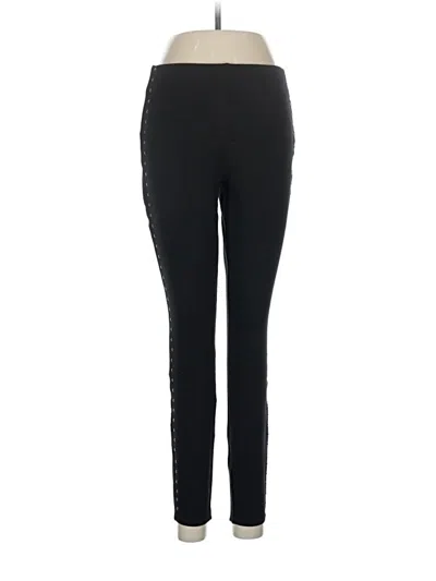 Pre-owned Guess Active Pants In Black