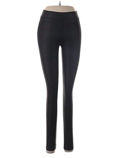 Pre-owned Guess Active Pants In Black