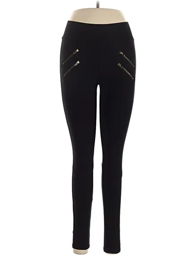 Pre-owned Guess Active Pants In Black