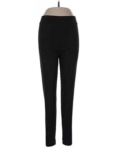 Pre-owned Guess Active Pants In Black