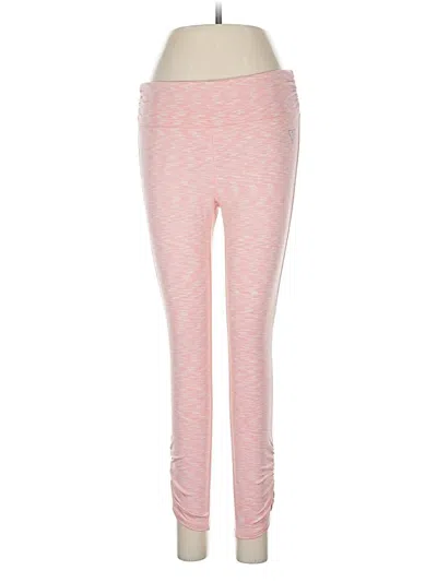 Pre-owned Guess Active Pants In Pink