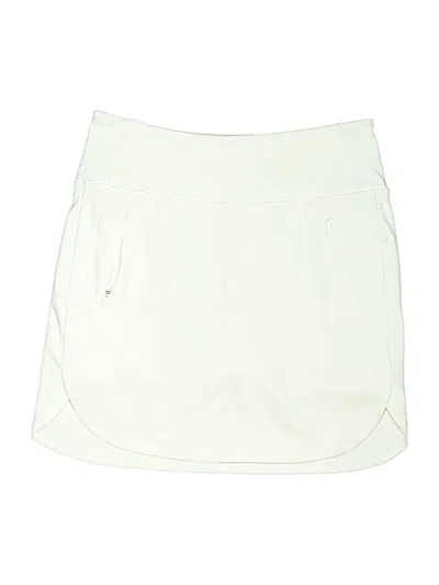 Pre-owned Guess Active Skort In Ivory