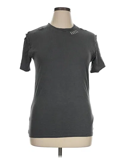 Pre-owned Guess Active T-shirt In Gray