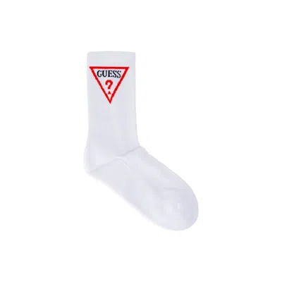 Guess Active White Cotton Socks
