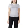 Guess Active White Cotton T-shirt In White