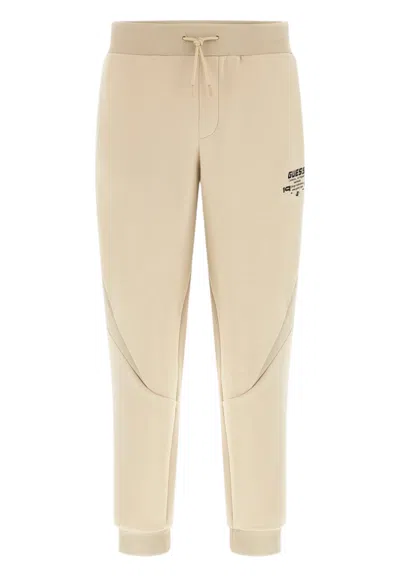 Guess-activewear Jogger Men's Pants Guess Activewear In Sand