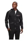 Guess-activewear Men's Sweatshirt Guess Activewear Full Zip In Black