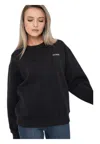 Guess-activewear Women's Crew Neck Sweatshirt Guess Activewear In Black