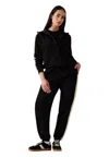 Guess-activewear Women's Hoodie And Full Zip Guess Activewear Regular Fit In Black