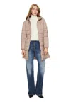 Guess-activewear Women's Jacket Guess Activewear In Sand