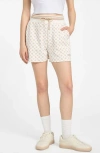 Guess Aggie Tie Waist Shorts