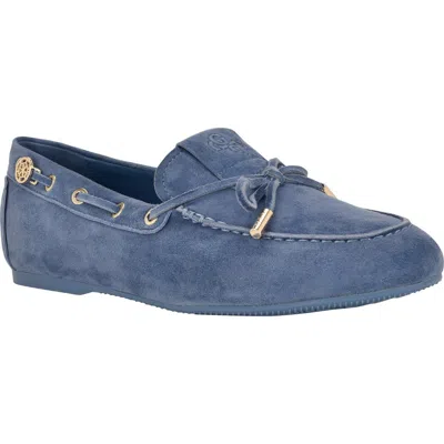Guess Aisha Loafer In Blue