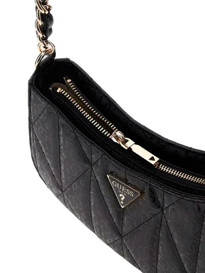 Guess Aldina Shoulder Bag In Black