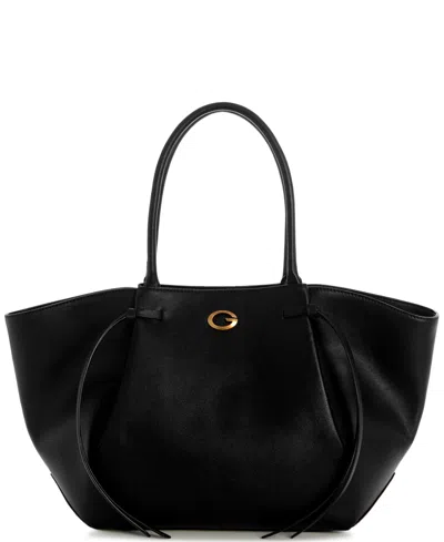 Guess Allegra Girlfriend Extra-large Tote Handbag In Black