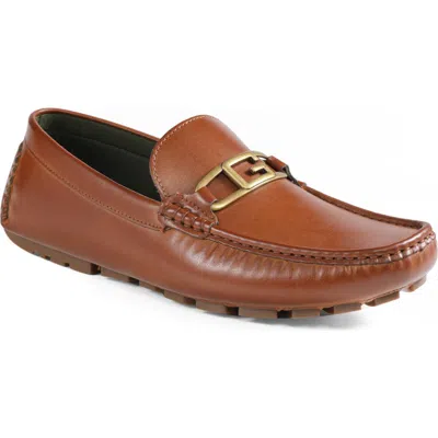 Guess Amar Driver Loafer In Medium Brown