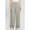 Guess Amaryllis Wide Leg Pants In Traditional Khaki