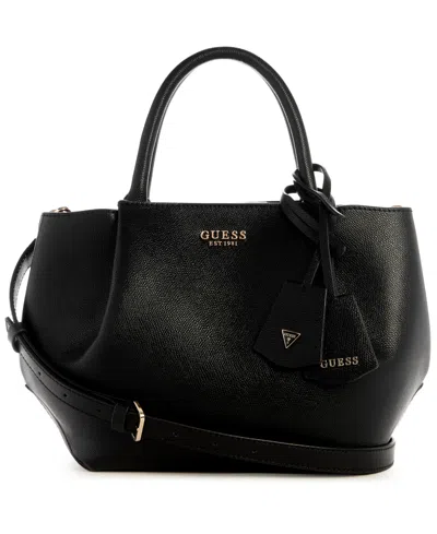 Guess Amorette Girlfriend Satchel Bag In Black