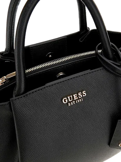 Guess Amorette Girlfriend Shoulder Bag In Black
