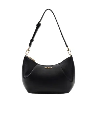 Guess Amorette Shoulder Bag In Black