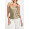 Guess Anastasia Satin Camisole In Green