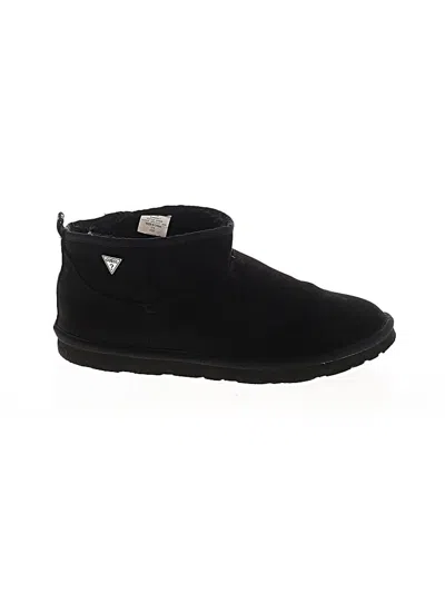 Pre-owned Guess Ankle Boots In Black