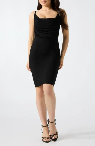 Guess Arisa Sleeveless Bandage Minidress In Black