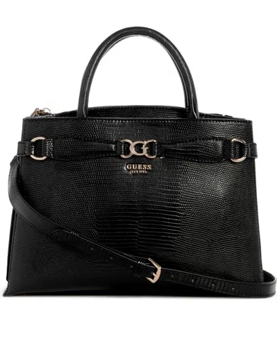 Guess Arlena Girlfriend Satchel In Black