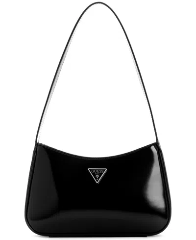 Guess Arnela Top Zip Small Shoulder Bag In Black