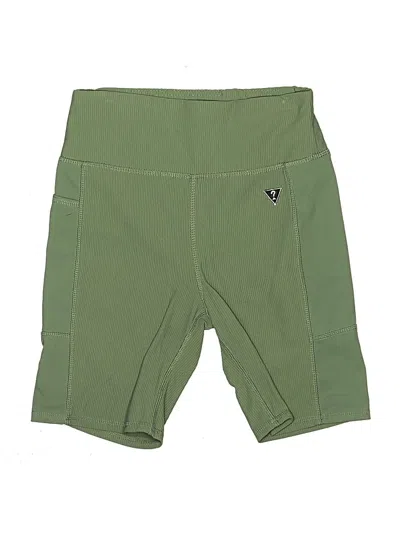 Pre-owned Guess Athletic Shorts In Green