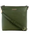 Guess Azulena Tourist Crossbody Bag In Green