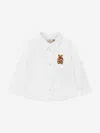 GUESS BABY BOYS EMBROIDERED BEAR SHIRT