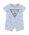 Guess Baby Boys Stretch Jersey Shortall In Blue