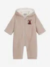 Guess Baby Boys Teddy Bear Romper In Neutral
