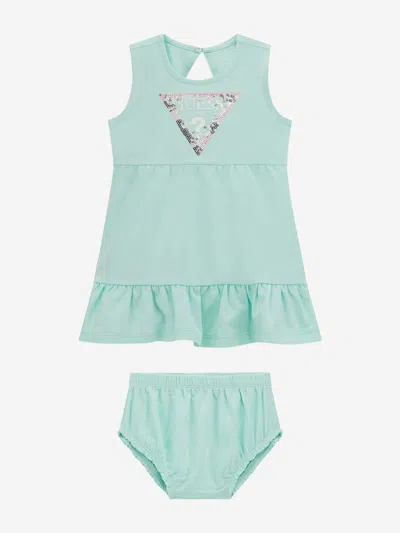 GUESS GUESS BABY GIRLS DRESS WITH KNICKERS